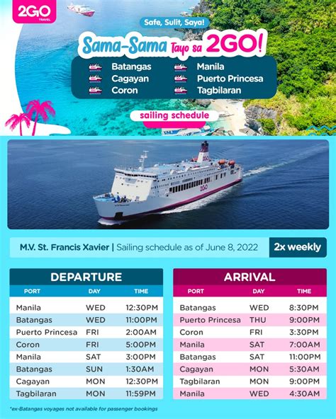 saint francis xavier 2go|2GO Travel .